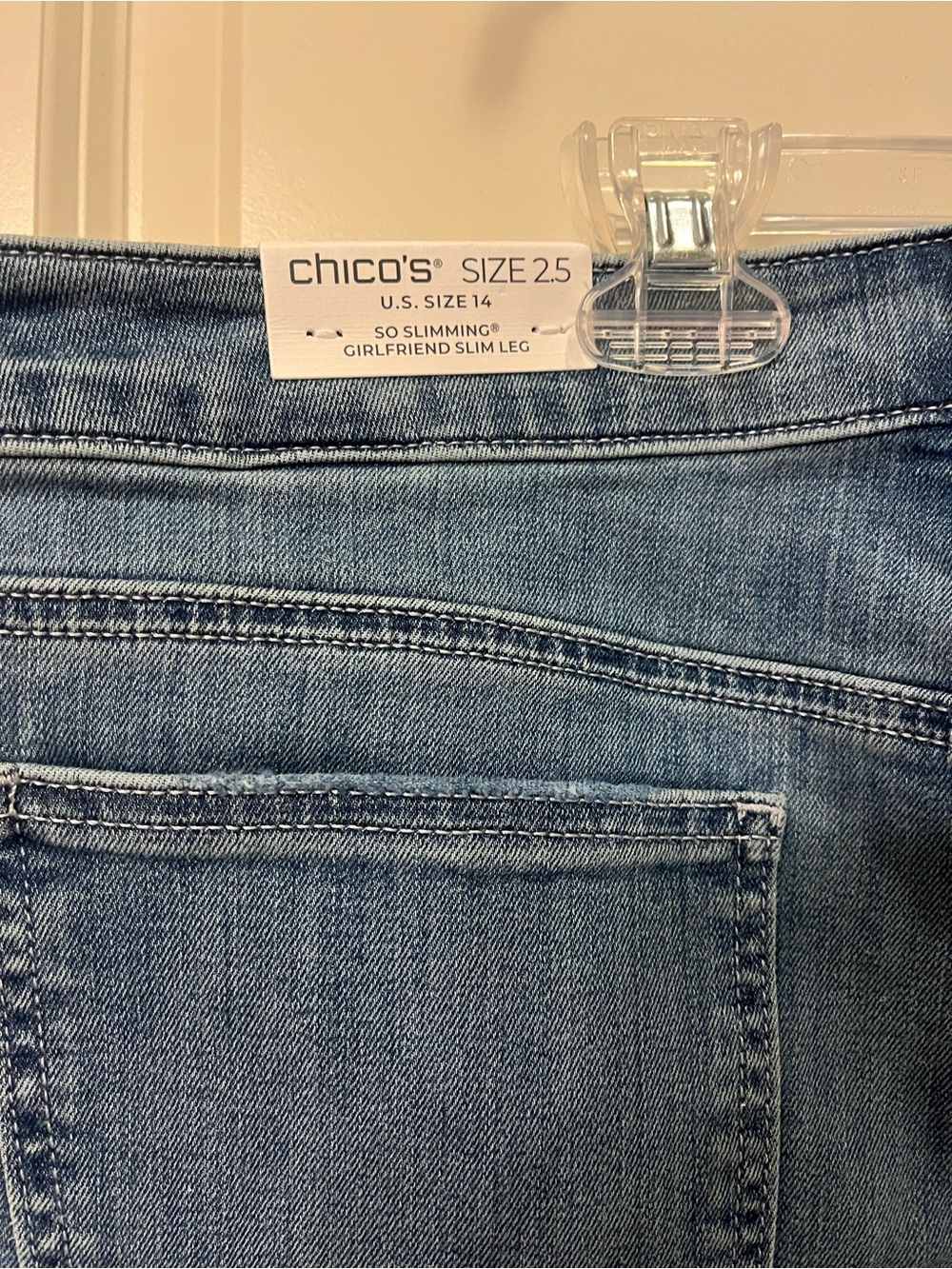 Chico's SO Slimming Girlfriend Slim Leg Jeans